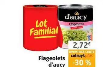 Colruyt Flageolets D'aucy offre