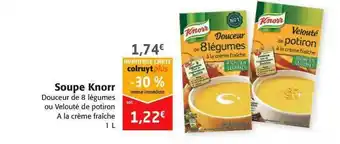 Colruyt Soupe Knorr offre