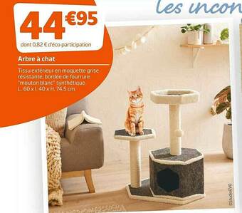Promo Arbre A Chat Carton Chez Gifi