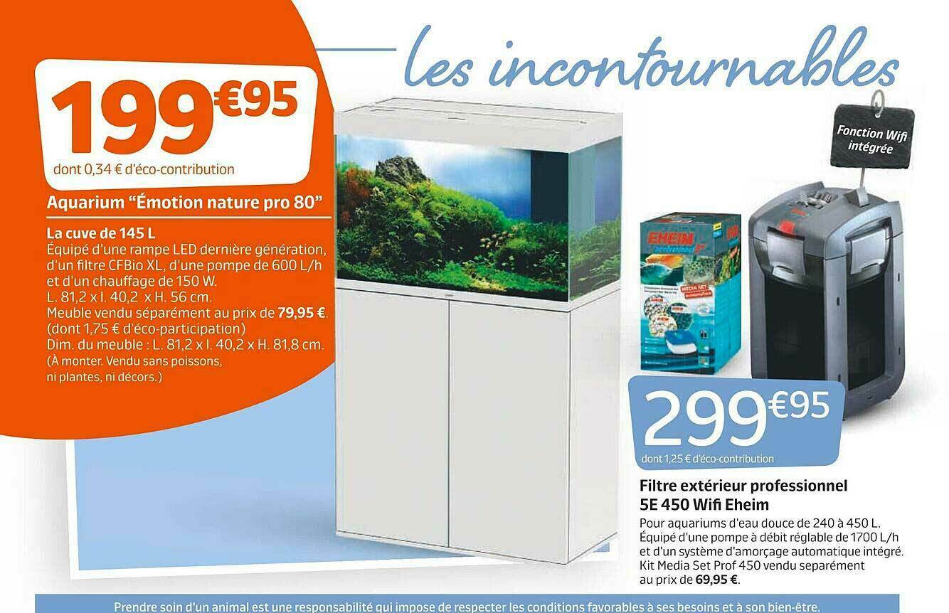 Promo Aquarium chez Jardiland