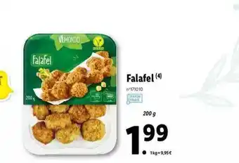 Lidl Falafel Vemondo offre