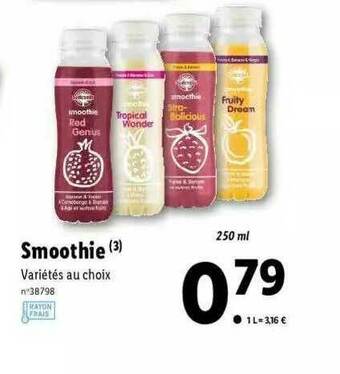 Lidl Smoothie offre