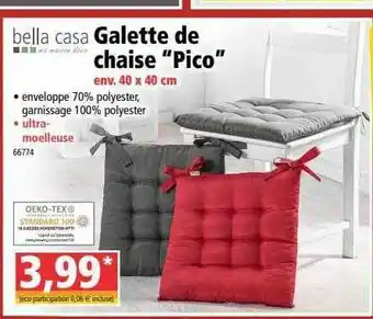 Norma Galette De Chaise offre