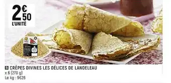 Crêpes Divines Les Délices De Landeleau