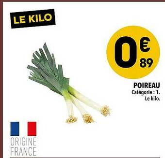 Supeco Poireau offre