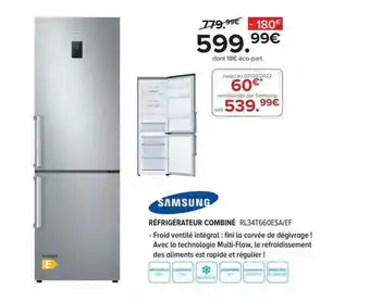 Gitem Réfrigérateur Combiné Samsung offre
