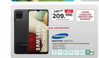 Gitem Smartphone Galaxy A12 Samsung offre