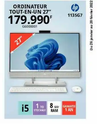 Ordinateur Tout-en-un 27