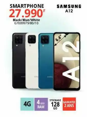 Gitem Smartphone A12 Samsung offre