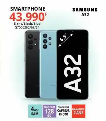 Gitem Smartphone A32 Samsung offre