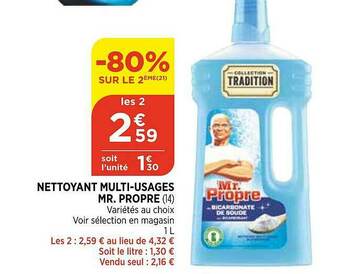 Maximarché Nettoyant Multi-usages Mr. Propre offre