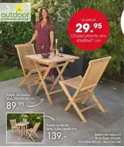 Möbel Martin outdoor Chaise pliante offre