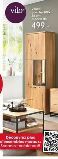 Möbel Martin vito Vitrine offre