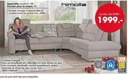 Möbel Martin himolla Canapé d'angle offre