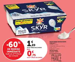 Super U Yoplait SKYR offre