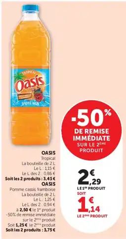 Super U Oasis Tropical offre