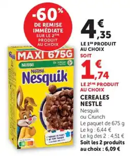 Super U Nesquik offre