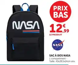 Hyper U NASA SAC À DOS NASA offre