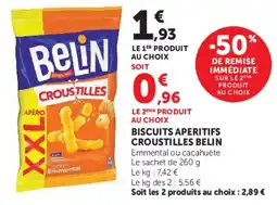 Super U Belin Croustillles offre