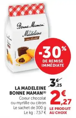 Hyper U Bonne Maman La Madeleine offre