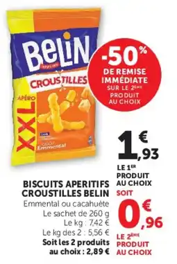 Hyper U Belin Croustillles offre