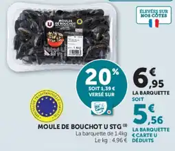 U Express MOULE DE BOUCHOT U STG offre