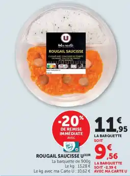 U Express U Rougail Saucisse offre