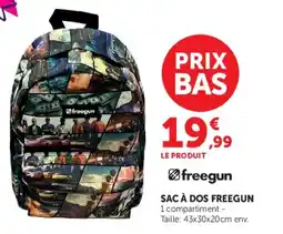 Hyper U freegun SAC À DOS FREEGUN offre