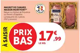 U Express Maison Montfort Magret de Canard offre