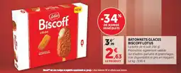 Super U Biscoff Batonnets glaces offre