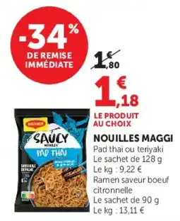U Express MAGGI NOUILLLES offre