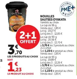 U Express OYAKATA NOUILLLES SAUTÉES offre