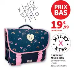 Hyper U MILKY KISS CARTABLE offre