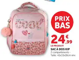 Hyper U SAC À DOS KIP offre