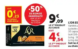 U Express L'OR DELIZIOSO offre