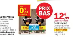 U Express Senseo CAFÉ offre