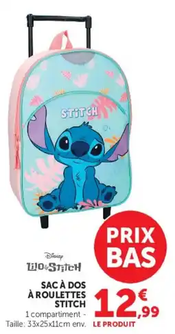Hyper U Disney Lilo & Stitch SAC À DOS offre