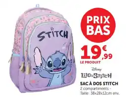 Hyper U Disney Lilo & Stitch SAC À DOS STITCH offre