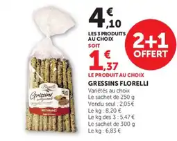Super U Gressins Florelli offre