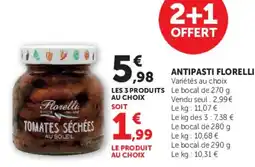 Hyper U Florelli Tomates séchées offre