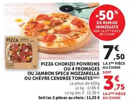 Super U Pizza Chorizo offre
