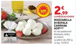 Super U Mozzarella di Bufala Campana offre
