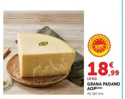 Super U GRANA PADANO offre