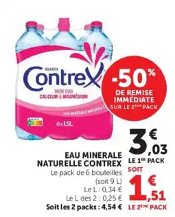 U Express Contrex offre