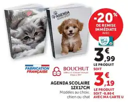 Hyper U BOUCHUT AGENDA SCOLAIRE offre