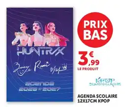 Hyper U KPOP DEMON HUNTERS AGENDA offre