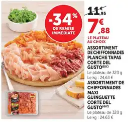 Hyper U Corte del Gusto Assortiment de Chiffonnades offre