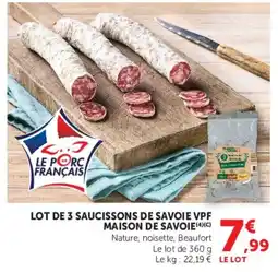 Super U MAISON DE SAVOIE offre