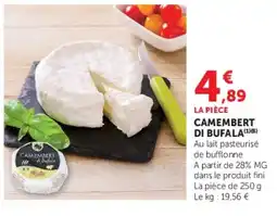 Hyper U CAMEMBERT DI BUFALA offre