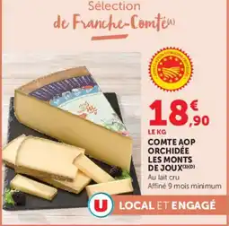 Super U COMTE AOP ORCHIDÉE LES MONTS DE JOUX offre